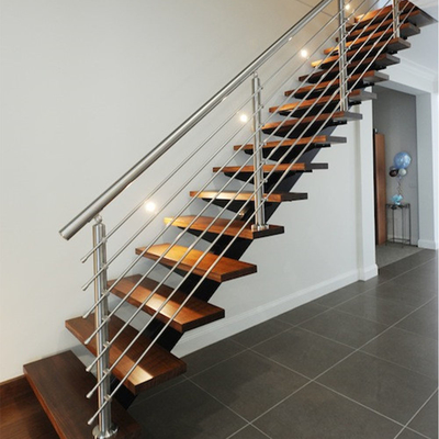 Rod Bar Steel Balcony Railings, Innentreppen-Schiene für Wohnungs-Plattform-Terrasse