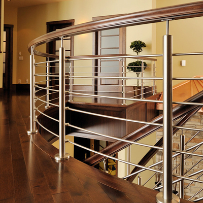 Rod Bar Steel Balcony Railings, Innentreppen-Schiene für Wohnungs-Plattform-Terrasse