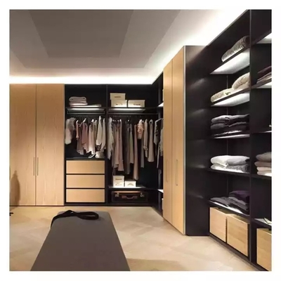 Klassischer Stoff-Garderoben-Weg im Wandschrank, Dachboden-Weg im Wandschrank-Garderoben-Glas