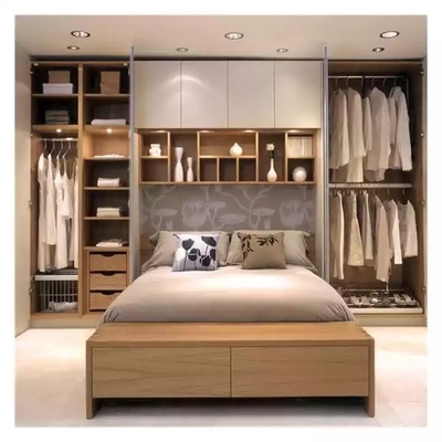 Klassischer Stoff-Garderoben-Weg im Wandschrank, Dachboden-Weg im Wandschrank-Garderoben-Glas