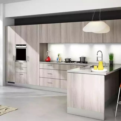 Moderner Lack-Endmarmor-Küchenschrank-Selbst bauen zusammen