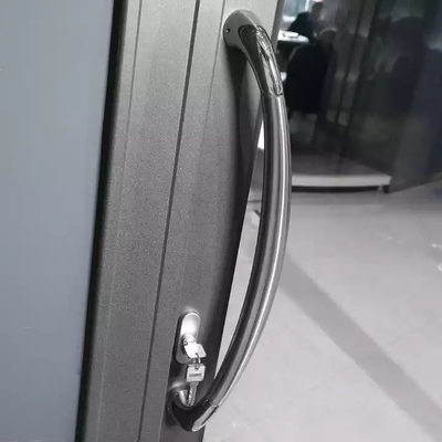 Kundengebundene moderne multi Platten-Schiebetüren, Temperament-Glas-Aluminiumrahmen-Türen