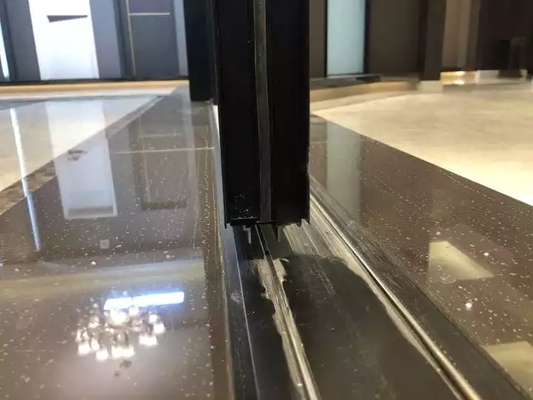 Moderne ausgeglichene Glastüren, wasserdichte gleitende Aluminiumrahmen-Türen