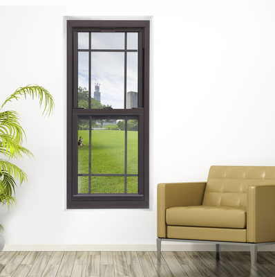 Doppelte gleitende Windows vertikale Art Hung Sash Aluminum Up Downs