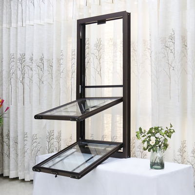 Doppelte gleitende Windows vertikale Art Hung Sash Aluminum Up Downs