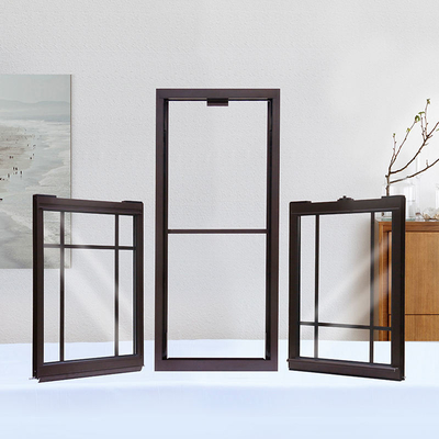 Doppelte gleitende Windows vertikale Art Hung Sash Aluminum Up Downs