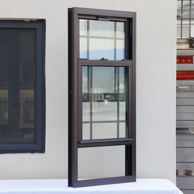 Doppelte gleitende Windows vertikale Art Hung Sash Aluminum Up Downs