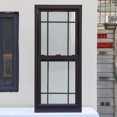 Doppelte gleitende Windows vertikale Art Hung Sash Aluminum Up Downs
