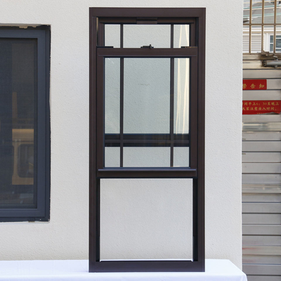 Doppelte gleitende Windows vertikale Art Hung Sash Aluminum Up Downs