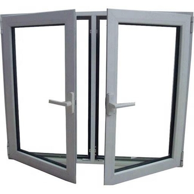 Doppelverglaster Handelsaluminiumrahmen Windows milderte Glasschwingen