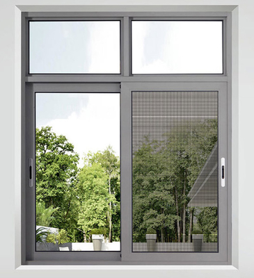 Doppelverglaster Handelsaluminiumrahmen Windows milderte Glasschwingen