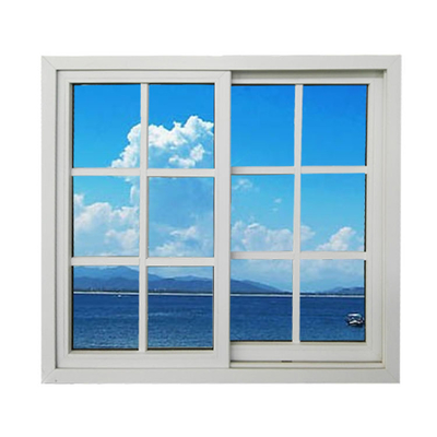 Neue Wohnung kundengebundener gleitender Windows spätester Grill-Entwurf Upvc
