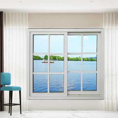Neue Wohnung kundengebundener gleitender Windows spätester Grill-Entwurf Upvc