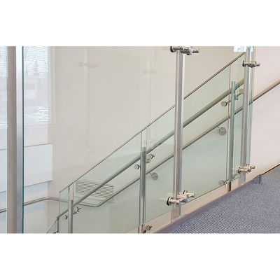 Moderner Edelstahl-Frameless Glasbalustraden-Geländer für Innen- und im Freien