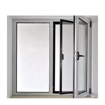 Doppelverglaster Handelsaluminiumrahmen Windows milderte Glasschwingen