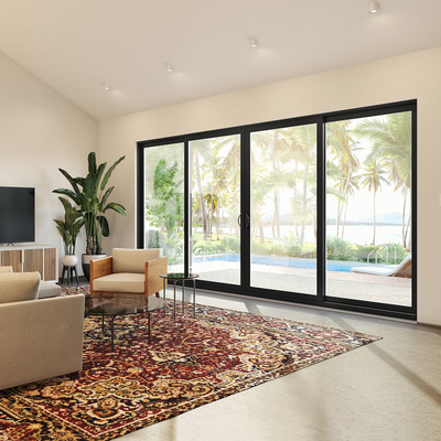 Schalldichtes UPVC Standardaluminiumabstellgleis Windows Australiens fertigte besonders an