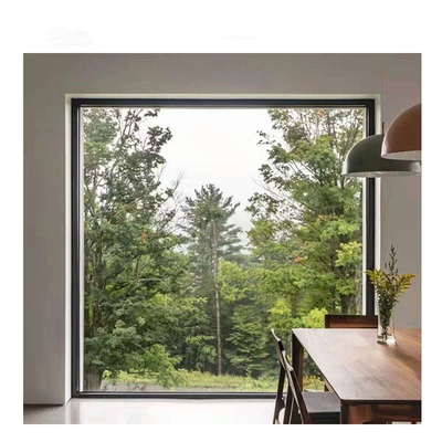 Großes Bild-panoramisches Aluminiumflügelfenster-örtlich festgelegtes Fenster-moderner Luxus
