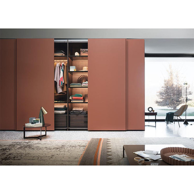 Kundenspezifisches Schiebetür-Garderoben-Schlafzimmer der modernen Möbel-oberen Grenze