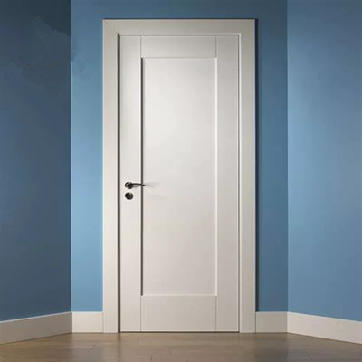 Innen-Shaker Plain Wooden Solid Interior-Hartholz-Tür CER genehmigte