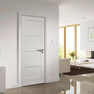 Innen-Shaker Plain Wooden Solid Interior-Hartholz-Tür CER genehmigte