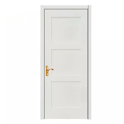 Innen-Shaker Plain Wooden Solid Interior-Hartholz-Tür CER genehmigte