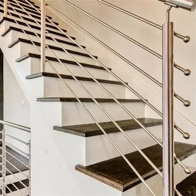 Edelstahlbalkonhandlauf Treppenhaus-Balustraden und Handläufe im Freien