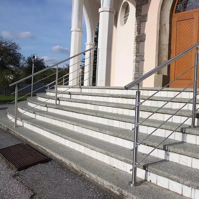 Edelstahlbalkonhandlauf Treppenhaus-Balustraden und Handläufe im Freien