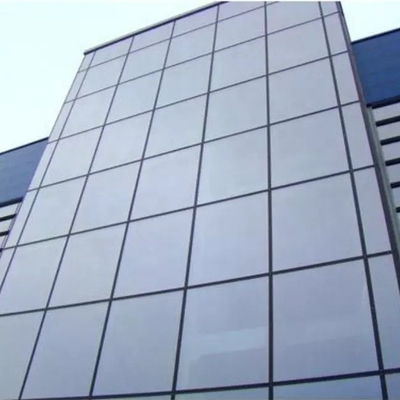 Aluminiumfassade Doppelverglaste Glasvorhangfassade Modern Wasserdicht