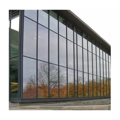 Aluminiumrahmen-Fensterglaseinheit Vorhangfassade Modernes Wohnen