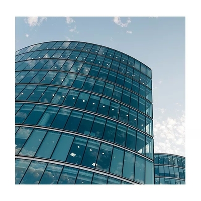 Aluminiumrahmen-Fensterglaseinheit Vorhangfassade Modernes Wohnen