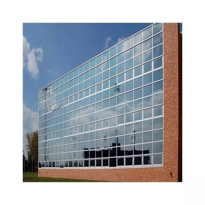 Aluminiumverkleidung Glasfassade versteckte Rahmenfassade 12A