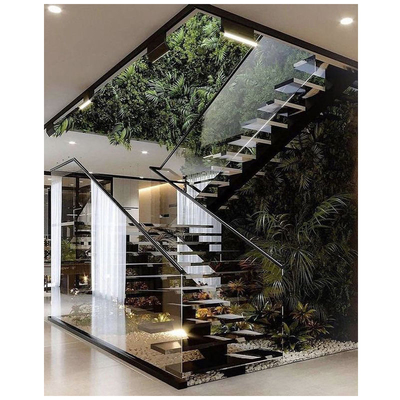 Modernes Innentreppenhaus nach australischem Standard mit LED-Marmor