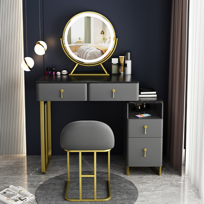 Schlafzimmer-Möbel-Make-up-Waschtisch-Set mit Spiegel-Aufbewahrungs-Kosmetik-Tisch