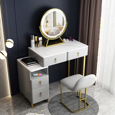 Schlafzimmer-Möbel-Make-up-Waschtisch-Set mit Spiegel-Aufbewahrungs-Kosmetik-Tisch