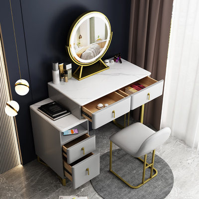 Schlafzimmer-Möbel-Make-up-Waschtisch-Set mit Spiegel-Aufbewahrungs-Kosmetik-Tisch