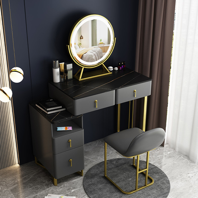 Schlafzimmer-Möbel-Make-up-Waschtisch-Set mit Spiegel-Aufbewahrungs-Kosmetik-Tisch