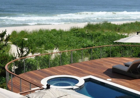 Decking-Aluminiumkabel-Geländer, Edelstahl-Balustraden-Draht-Plattform-Geländer