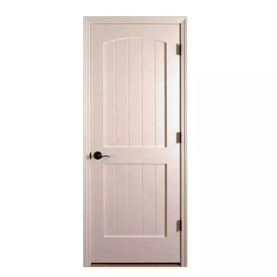 Einfache Wohnung Shaker Innen Hartholz Tür Holzpaneel Design