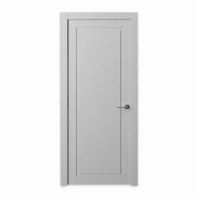 Einfache Wohnung Shaker Innen Hartholz Tür Holzpaneel Design