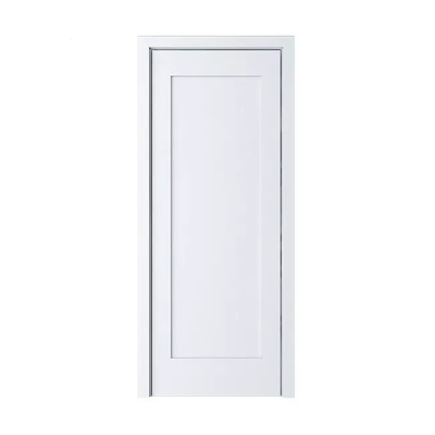 Einfache Wohnung Shaker Innen Hartholz Tür Holzpaneel Design