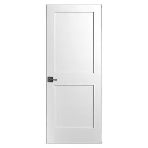 Kundenspezifische Holzdesign-Hartholz-Shaker-Innentür für Wohnung