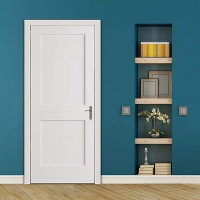 Kundenspezifische Holzdesign-Hartholz-Shaker-Innentür für Wohnung