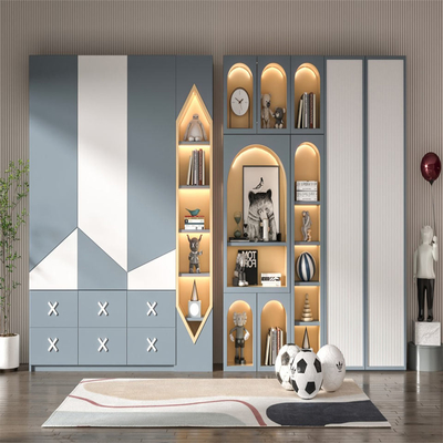 Kleidung entwirft Schlafzimmer-Möbel-Schrank-Wandschrank-französische Art