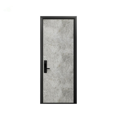 Mdf-Karkassen-Sicherheits-Stahltür, hölzernes gepanzertes Äußeres Front Doors