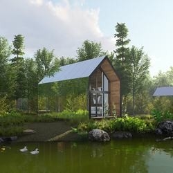Foshan-Fabrik-direktes tragbares Ausgangsgarten-Haus-Licht-Stahlfertiglandhaus