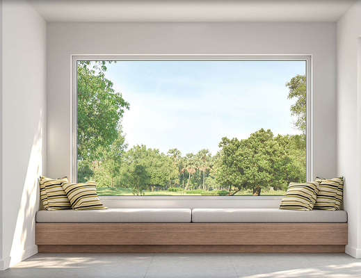 Doppelverglast mit Hurrikan-Auswirkungs-Glas-Schwingen-horizontalem hängendem Bild-Aluminiumfenster
