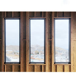 Doppelverglast mit Hurrikan-Auswirkungs-Glas-Schwingen-horizontalem hängendem Bild-Aluminiumfenster