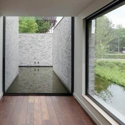 Im amerikanischen Stil panoramisches Windows und Türen milderten Glasörtlich festgelegtes Bild-Aluminiumfenster
