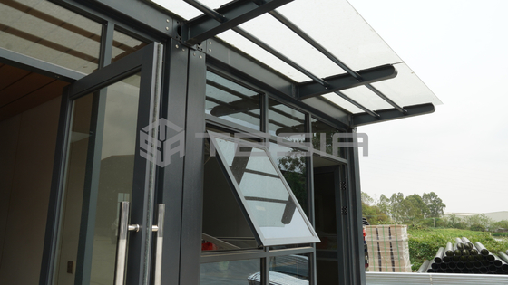 Luxuriöses, 20 Fuß großes, erweiterbares, vorgefertigtes Containerhaus mit leichter Stahlkonstruktion