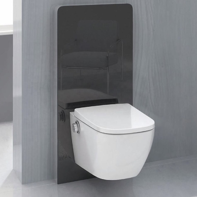 Einfache Installation, Sanitärartikel, geschlossener Hocker, runde Schüssel, weiße Farbe, beheizte Toilette
